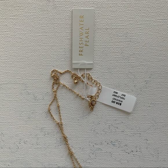 Francesca’s | Freshwater Pearl Tassel Necklace - Picture 6 of 6